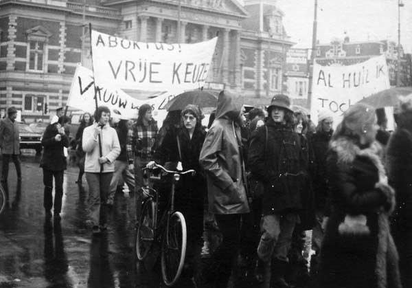 Abortusdemonstratie 1974