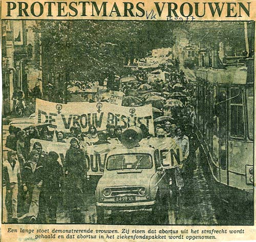 Abortusdemonstratie 1977