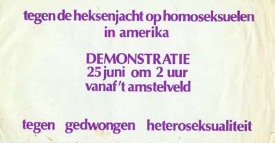Homodemonstratie 1977