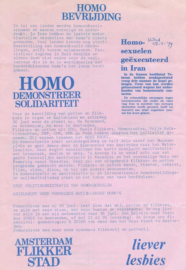 Homodemo 1979